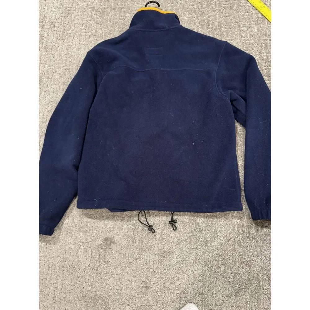 Ll Bean Polar Tech Windstop Medium Blue Fleece‎